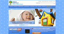 Desktop Screenshot of lutheranchildrenshosp.com